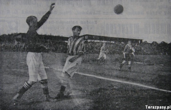 1918-09-22 Cracovia - Wisła Kraków (na stadionie Cracovii)
