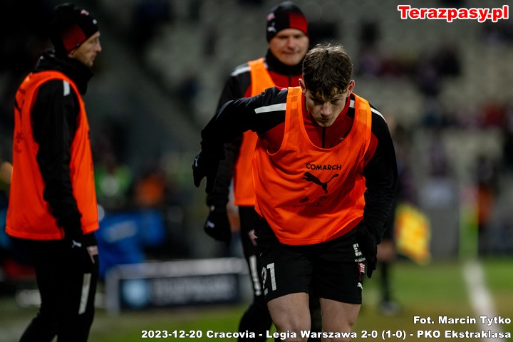2023-12-20 Cracovia - Legia Warszawa 2-0 (1-0)ESA_8856- Tytko (2)